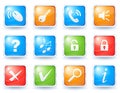 Internet buttons collection 2 Royalty Free Stock Photo