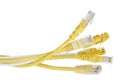 Internet cables Royalty Free Stock Photo
