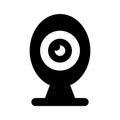 Internet camera, webcam icon design in modern style Royalty Free Stock Photo