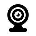 Internet camera, webcam icon design in modern style Royalty Free Stock Photo
