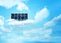 Internet Cloud Server Royalty Free Stock Photo