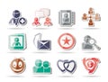 Internet Community and Social Network Icons