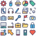 Internet Connection Isolated Vector icon which can easily modify or edit Royalty Free Stock Photo