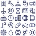 Internet Connection Isolated Vector icon which can easily modify or edit Royalty Free Stock Photo
