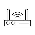 Internet connection Vector icon which can easily modify or edit Royalty Free Stock Photo