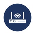 Internet connection Vector icon which can easily modify or edit Royalty Free Stock Photo
