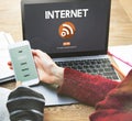 Internet Connection Wireless Wifi Technology Concept Royalty Free Stock Photo