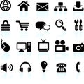 Internet design icon set