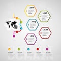 Internet domain infographics