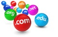 Internet Domain Name Concept