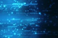 Internet Fiber Optics data Background, Binary Code Background Royalty Free Stock Photo