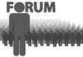 Internet FORUM Admin and people who post read