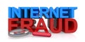 Internet fraud on white
