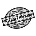 Internet Hacking rubber stamp