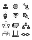 Internet icon set