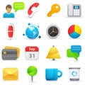 Internet icons Royalty Free Stock Photo