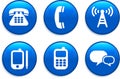 Internet Icons Buttons Royalty Free Stock Photo