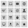 Internet icons Royalty Free Stock Photo