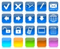 Internet icons series Royalty Free Stock Photo