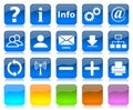 Internet icons series Royalty Free Stock Photo