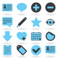Internet Icons Series: Blog Royalty Free Stock Photo