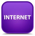 Internet special purple square button