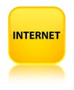 Internet special yellow square button