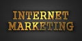 Internet Marketing. Business Concept. Royalty Free Stock Photo