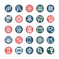 Internet Marketing Icons Set which can easily modify or edit Royalty Free Stock Photo