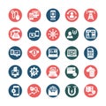 Internet Marketing Icons Set which can easily modify or edit