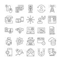 Internet Marketing Icons Set which can easily modify or edit Royalty Free Stock Photo