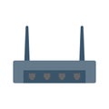 Internet modem, Color Vector Icon which can easily modify or edit