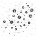 Internet networking concept