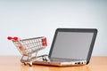 Internet online shopping concept Royalty Free Stock Photo