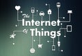 Internet of things concept Royalty Free Stock Photo