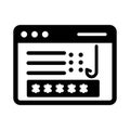 Internet password Isolated Vector icon which can easily modify or edit Royalty Free Stock Photo