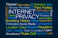 Internet Privacy Word Cloud