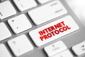 Internet Protocol - network layer communications protocol in the Internet protocol suite for relaying datagrams across network