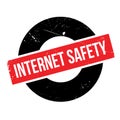 Internet Safety rubber stamp