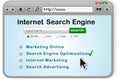 Internet Search browser window