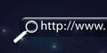 Internet search digital global network