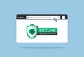 Internet secure protocol for keeping internet connection secure and safeguarding data, preventing cyber crime and data modifying