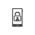 Internet security concept icon Royalty Free Stock Photo