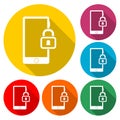 Internet security concept icon Royalty Free Stock Photo