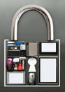 Internet security padlock concept Royalty Free Stock Photo