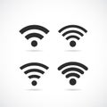 Internet signal vector icon Royalty Free Stock Photo