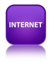 Internet special purple square button