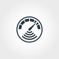 Internet Speed Measurement icon from measurement icons collection. Creative element design internet speed measurement