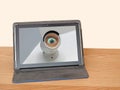 Internet spying ring surveillance camera