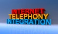 Internet telephony integration on blue